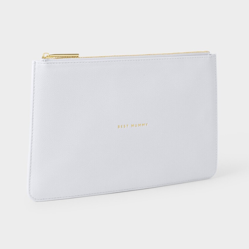 Fotografia: Katie Loxton Bolsa com mensagem «Melhor Mamã» em azul claro