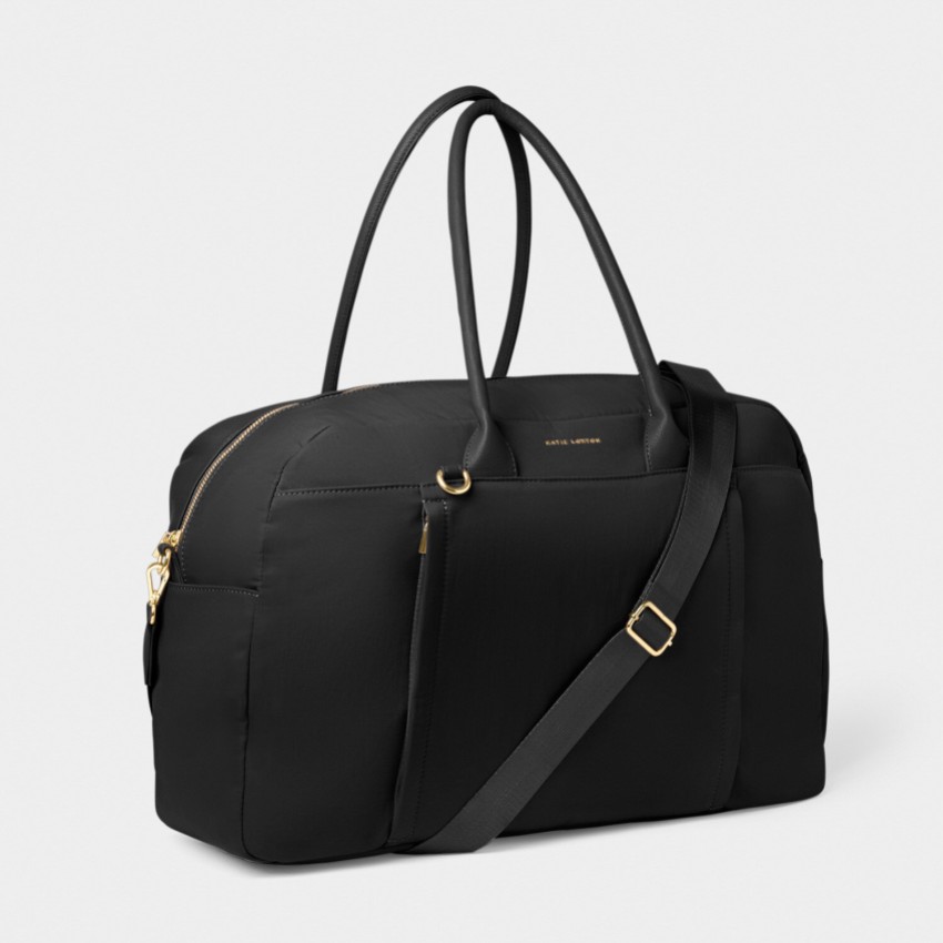 Fotografía: Katie Loxton Bolsa de gimnasio de nailon negro de lujo