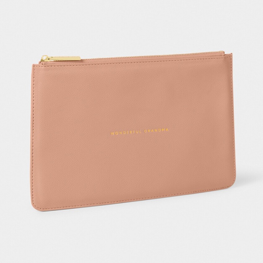 Fotografía: Katie Loxton Bolsita con mensaje «Abuelita maravillosa» en color rosa peonía