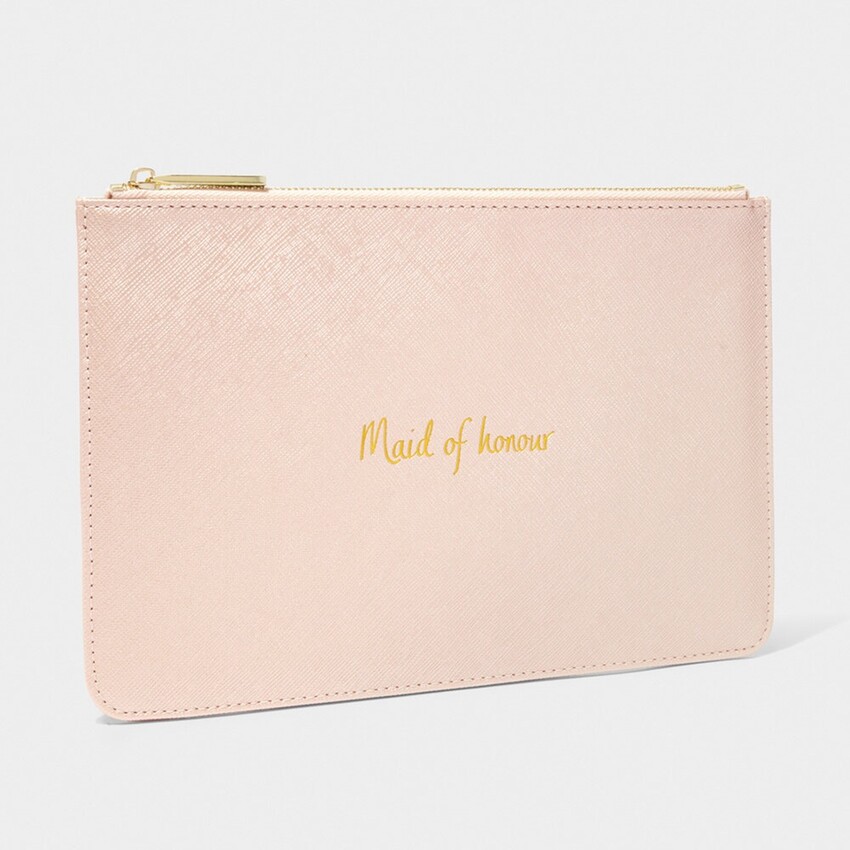 Zdjęcie: Katie Loxton Etui „Maid of Honour” w kolorze różowego złota