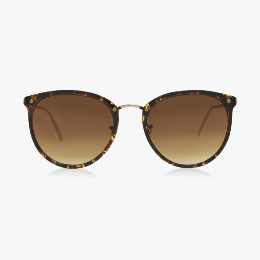 Fotografía: Katie Loxton Gafas de sol de ojo de gato anchas en carey de Santorini