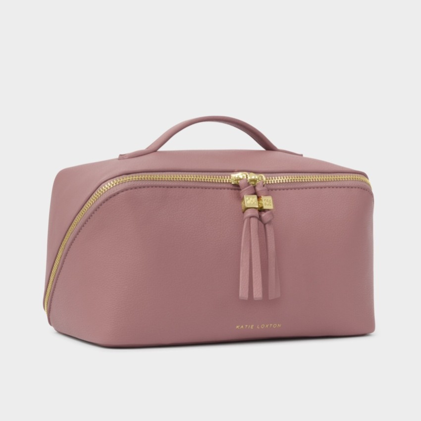 Photograph: Katie Loxton Grand sac de maquillage et de lavage Soho Deep Rose