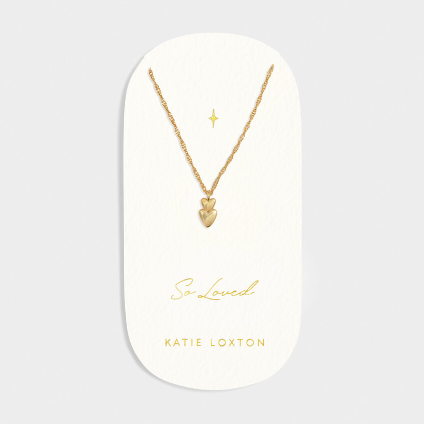 Zdjęcie: Katie Loxton Naszyjnik ze złotą zawieszką „So Loved”