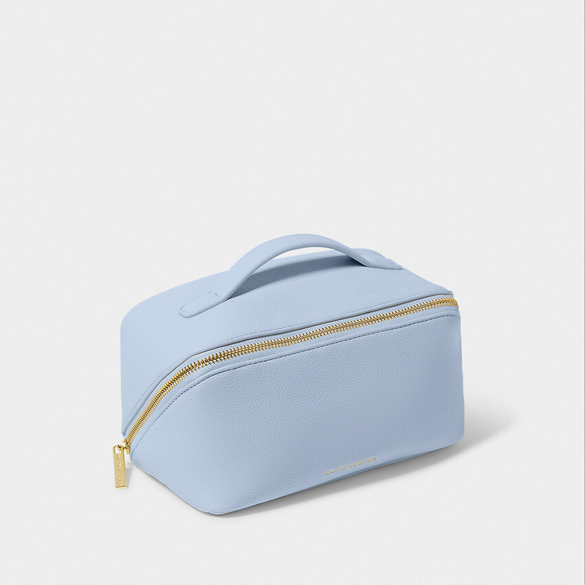 Fotografía: Katie Loxton Neceser de maquillaje y aseo «Aura» azul medio