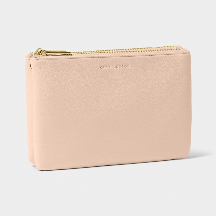 Zdjęcie: Katie Loxton Różowa kosmetyczka w dwóch odcieniach