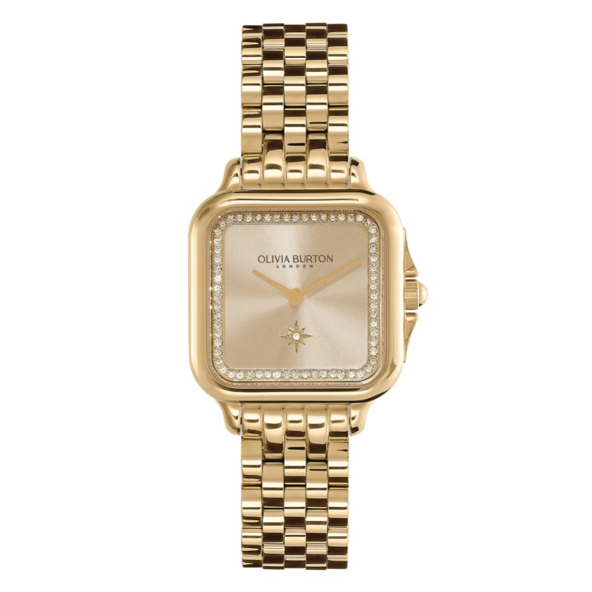 Fotografía: Olivia Burton Reloj Grosvenor con brazalete de oro de 28 mm
