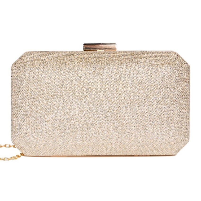 Fotografia: Paradox London Bolsa de mão tipo clutch «Glitter Box» da Dulcie Champagne