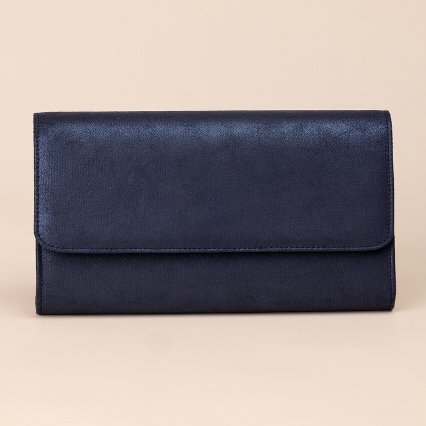 Fotografia: Perfect Bridal Pochette Alisia Navy con effetto testurizzato
