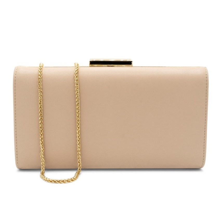 Fotografia: Pochette Paradox London Dasha in ecopelle color nudo