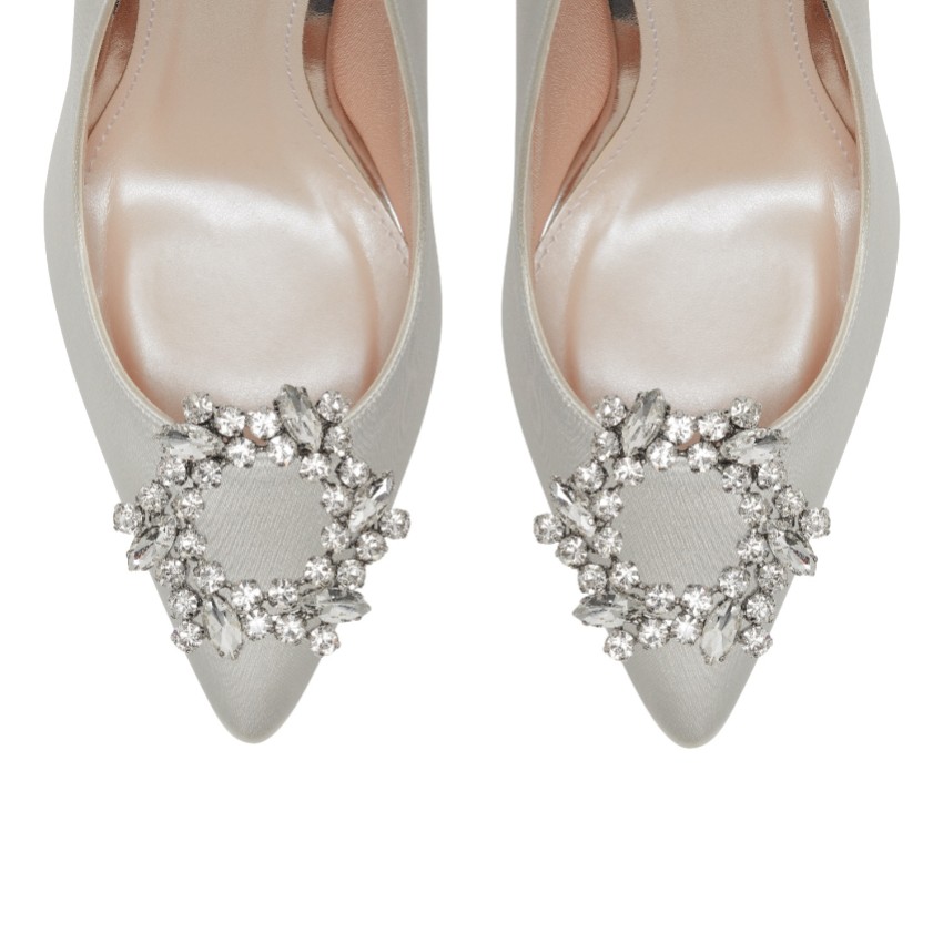 Fotograf: Rainbow Club Astrid Glitzernde Kristall Brosche Schuhclips