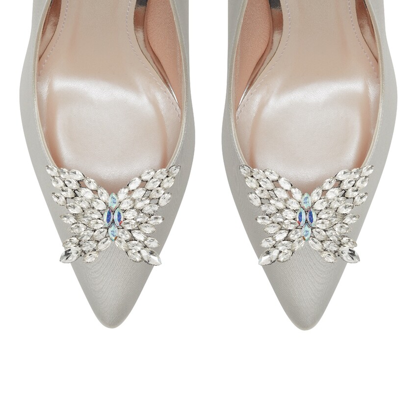 Fotografía: Rainbow Club Broches para zapatos «Mariposa de cristal» de Cleo
