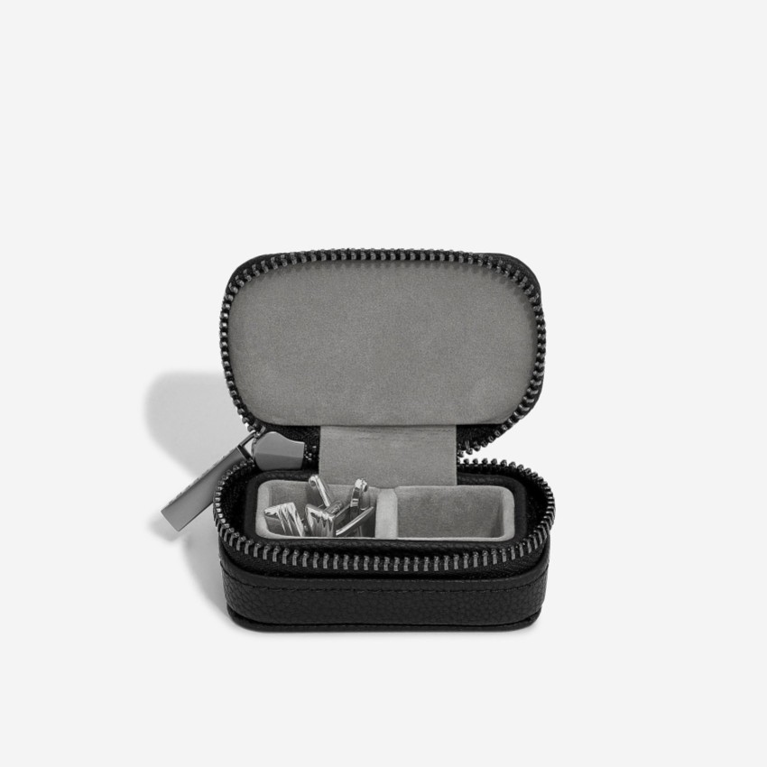 Fotografía: Stackers Estuche negro con cremallera para gemelos de viaje
