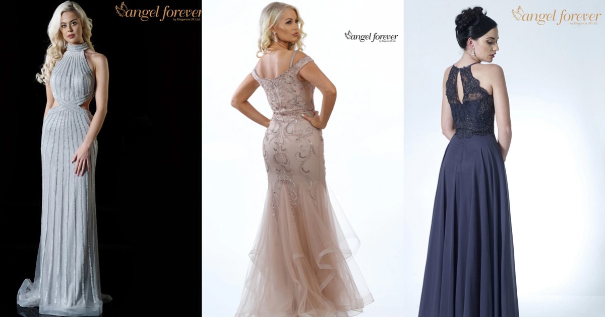 evening maxi dress amazon celestial Off the shoulder bustier evening dress – La Novale Atelier main image 0