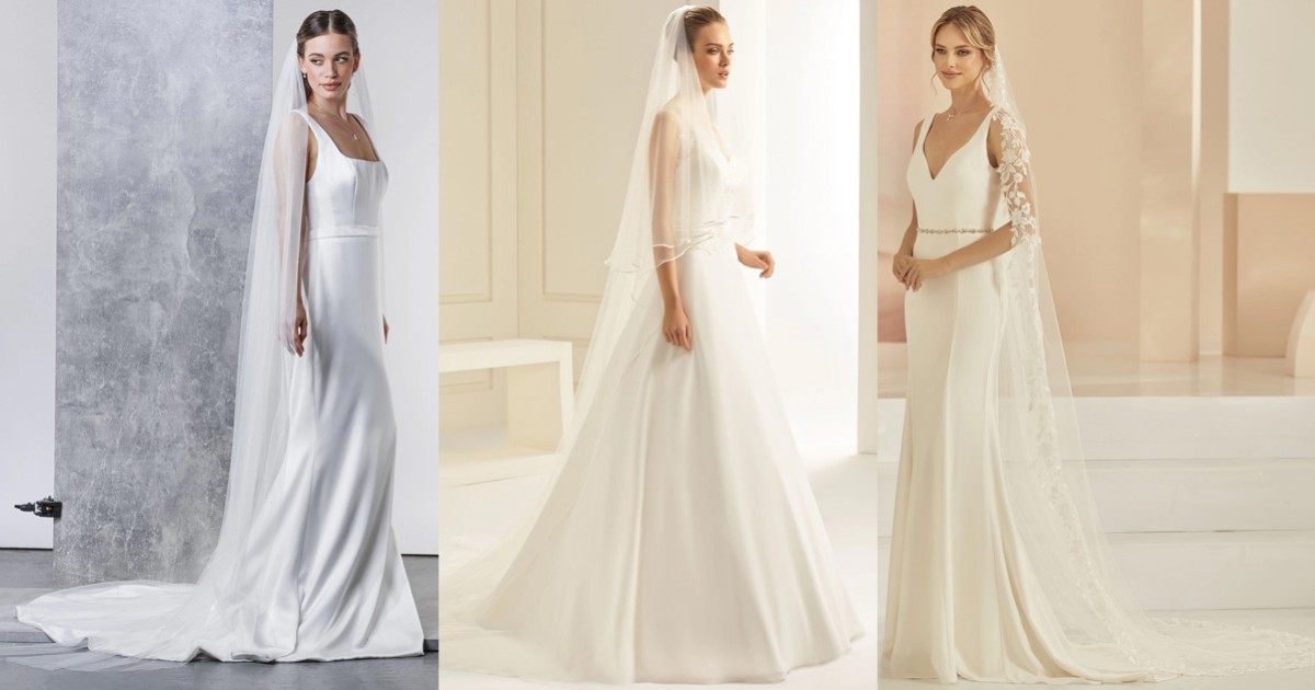 Velo Da Sposa Cattedrale Nero A 2 Strati – Lunghezza 300 Cm, In Morbido Tulle Con Pettine, Bordo Tagliato, Accessorio Per Halloween E Matrimoni Alternativi - 2