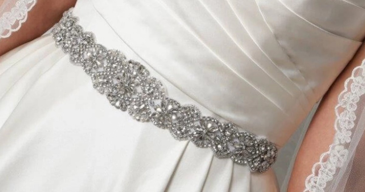 belt for formal dress Pearl Belt – Camilyn Beth main image 0